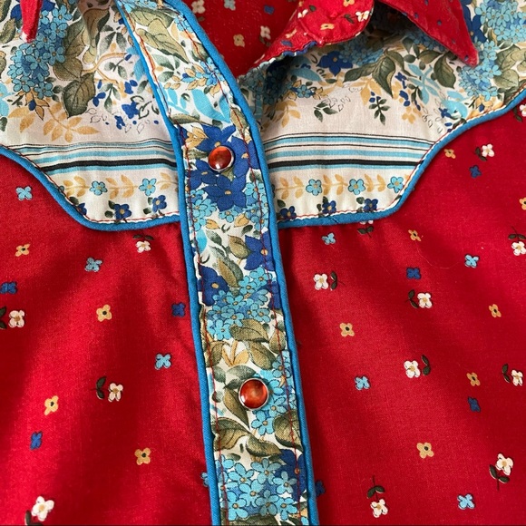 Tem Tex Vintage Floral Top - Picture 6 of 10